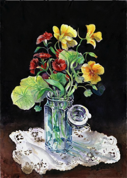 FLOWERS IN A JAR